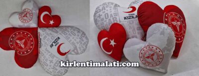 kalp yastık imalatı